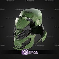 Cosplay STL Files Lewa Helmet Mashup