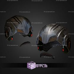 Cosplay STL Files Man At Arms Helmet MOTU