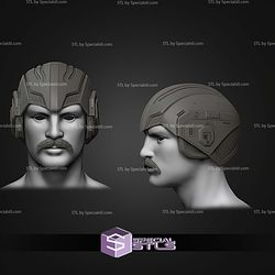 Cosplay STL Files Man At Arms Helmet MOTU
