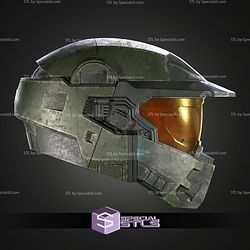 Cosplay STL Files Master Chief Deimos Helmet