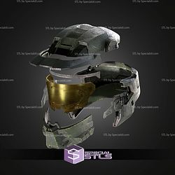 Cosplay STL Files Master Chief Deimos Helmet
