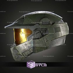 Cosplay STL Files Master Chief Deimos Helmet