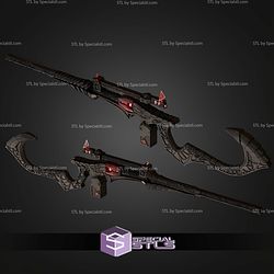 Cosplay STL Files Predator Badlands Rifle