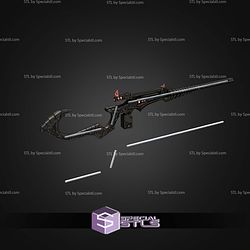 Cosplay STL Files Predator Badlands Rifle