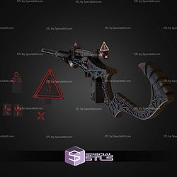 Cosplay STL Files Predator Badlands Rifle