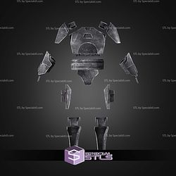 Cosplay STL Files Shadow Lord Mandalorian Commando Armor