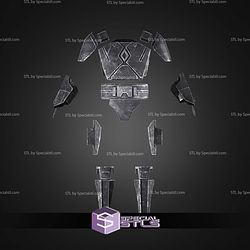 Cosplay STL Files Shadow Lord Mandalorian Commando Armor
