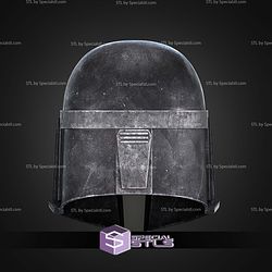 Cosplay STL Files Shadow Lord Mandalorian Commando Helmet