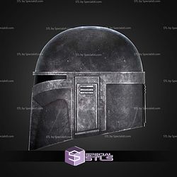 Cosplay STL Files Shadow Lord Mandalorian Commando Helmet