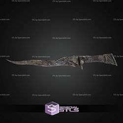 Cosplay STL Files Skyrim Ebony Dagger