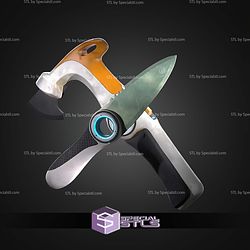 Cosplay STL Files Subnautica Knife and Multitool