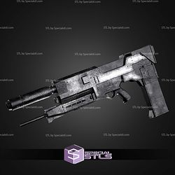 Cosplay STL Files Terminator Plasma Rifle