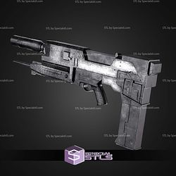 Cosplay STL Files Terminator Plasma Rifle