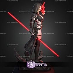 Darth Zannah Red Thunder STL Files