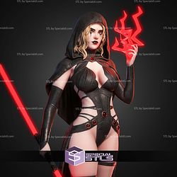 Darth Zannah Red Thunder STL Files