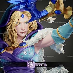 Dota 2 Crystal Maiden 270mm STL Files