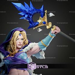 Dota 2 Crystal Maiden 270mm STL Files