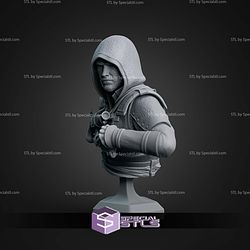 Edward Kenway Bust 91mm Black Flag STL Files