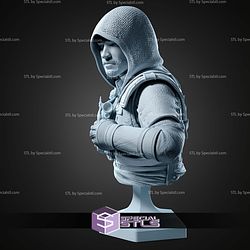 Edward Kenway Bust 91mm Black Flag STL Files