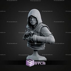 Edward Kenway Bust 91mm Black Flag STL Files