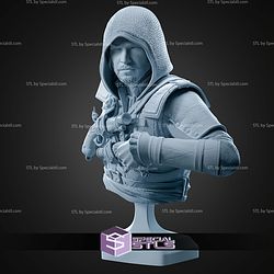Edward Kenway Bust 91mm Black Flag STL Files