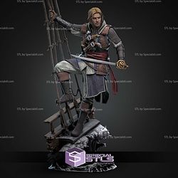 Edward Kenway 253mm Black Flag STL Files