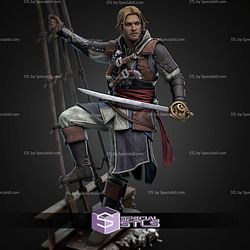 Edward Kenway 253mm Black Flag STL Files