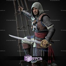 Edward Kenway 253mm Black Flag STL Files