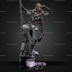 Edward Kenway 253mm Black Flag STL Files