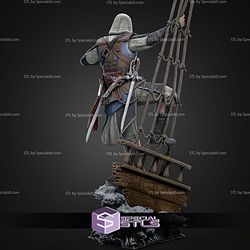 Edward Kenway 253mm Black Flag STL Files
