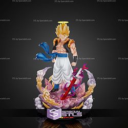 Gogeta Diorama Various STL Files
