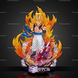 Gogeta Diorama Various STL Files