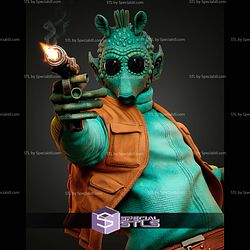 Greedo Starwars 400mm STL Files