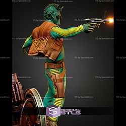 Greedo Starwars 400mm STL Files