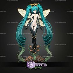 Hatsune Miku Butterfly 314mm STL Files