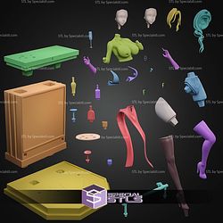 Helen Girl Frontline 2 Exilium 256mm STL Files
