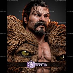 Kraven Portrait Bust 312mm STL Files