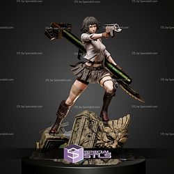 Lady Devil May Cry Gun And Bazoka STL Files