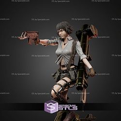 Lady Devil May Cry Gun And Bazoka STL Files