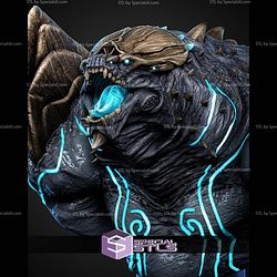 Leatherback Bust 302mm STL Files