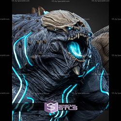 Leatherback Bust 302mm STL Files