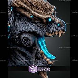 Leatherback Bust 302mm STL Files