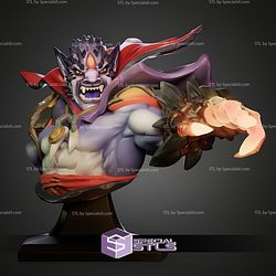 Lion Dota 2 Bust STL Files