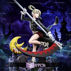 Maka Albarn Soul Eater 350mm STL Files