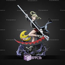 Maka Albarn Soul Eater 350mm STL Files