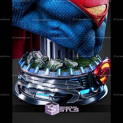 Man Of Steel Portrait Bust 343mm STL Files