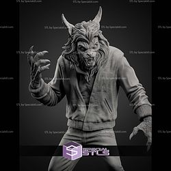 Michael Jackson Thriller Wolf STL Files