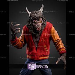 Michael Jackson Thriller Wolf STL Files