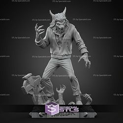 Michael Jackson Thriller Wolf STL Files