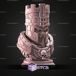 Mini Chess Figures Warmachine STL Files